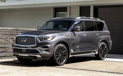 Infinity qx80 - On the other hand, the INFINITI QX80 has 16.6 ft³ with the seats in place, and a maximum of 98.2 ft³ with the second row of seats folded. SUVs with a third row option will have less cargo room. As for interior space, the Chevrolet Traverse has more legroom and less second-row legroom than the INFINITI QX80.
